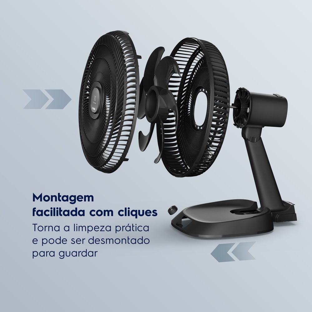 Ventilador de Mesa Efficient DuoForce Air+ 3