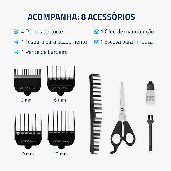 Cortador de Cabelos Hair Stylo 4