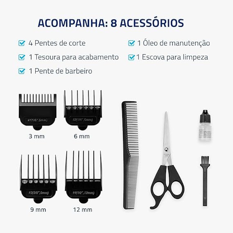 Cortador de Cabelos Hair Stylo 4