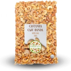 Castanha de Caju Torradas em Bandas com Sal