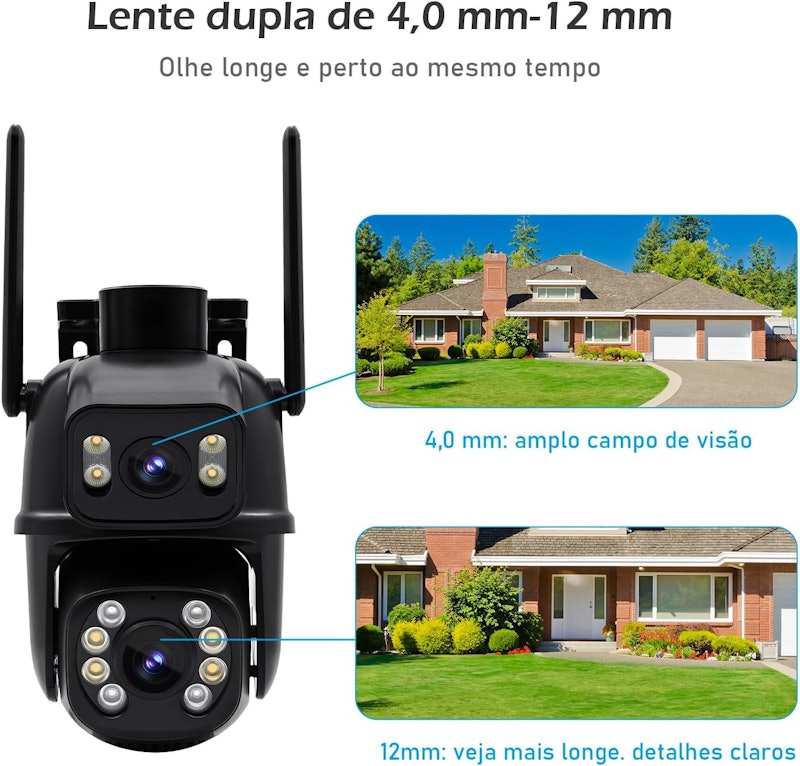 Câmera de Vigilância Wi-Fi Coibeu 4