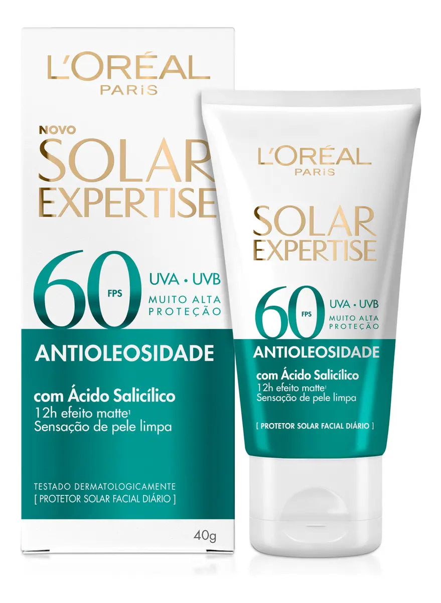 Protetor Solar Facial Antioleosidade L'Oréal 1