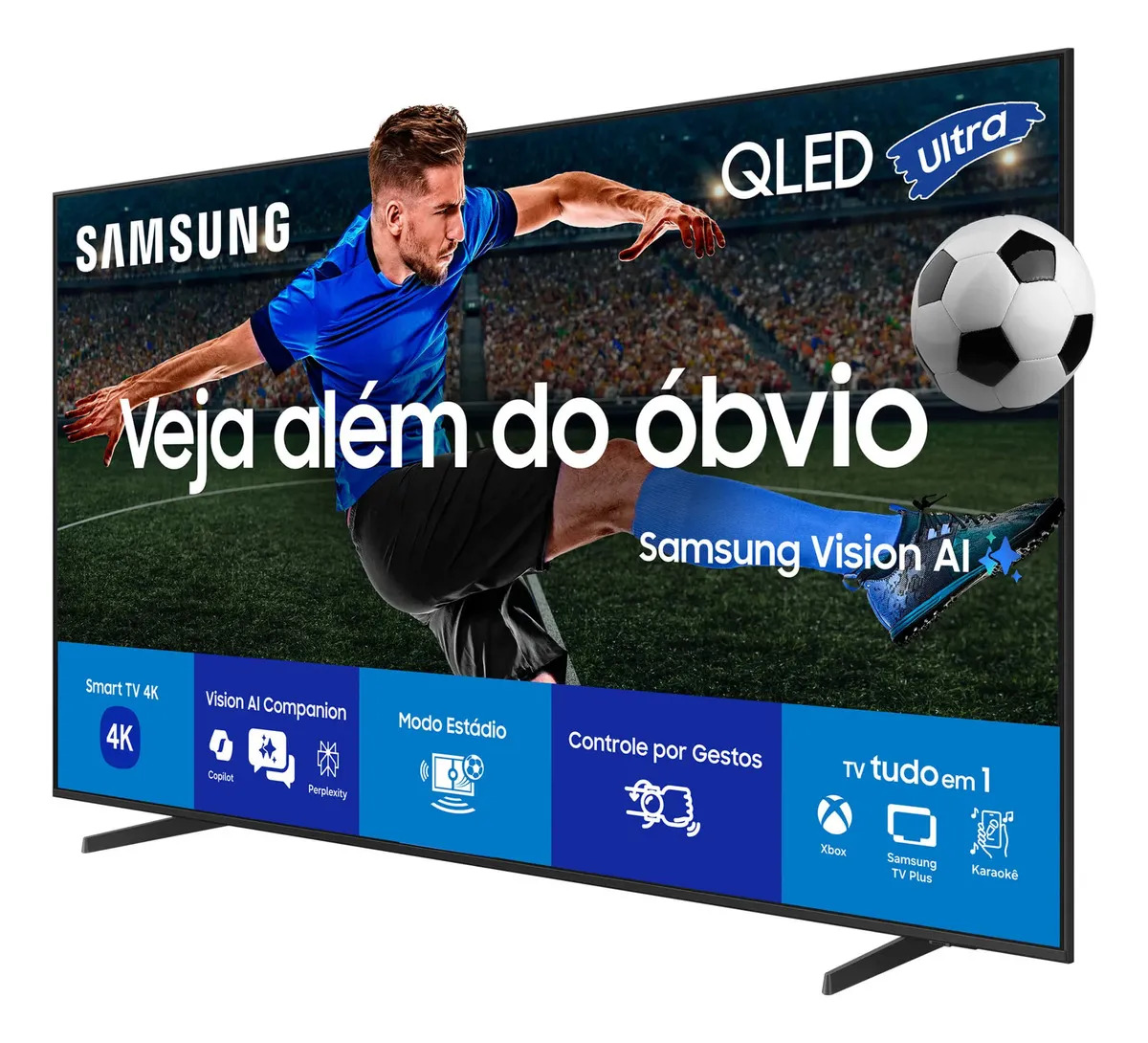 Samsung Vision AI TV 55" QLED Ultra 4K QEF1 2025 2