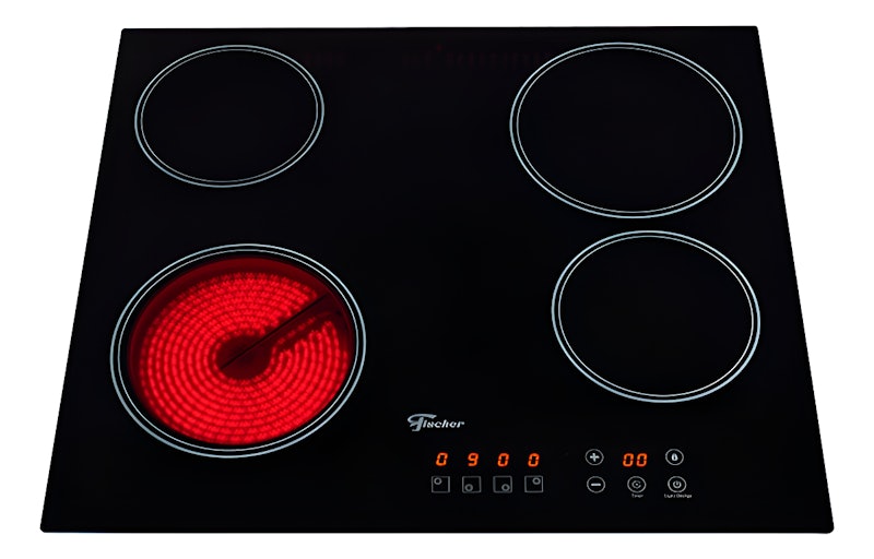 Cooktop Elétrico Fischer 4 Bocas com Touch Screen Vitrocerâmica 1