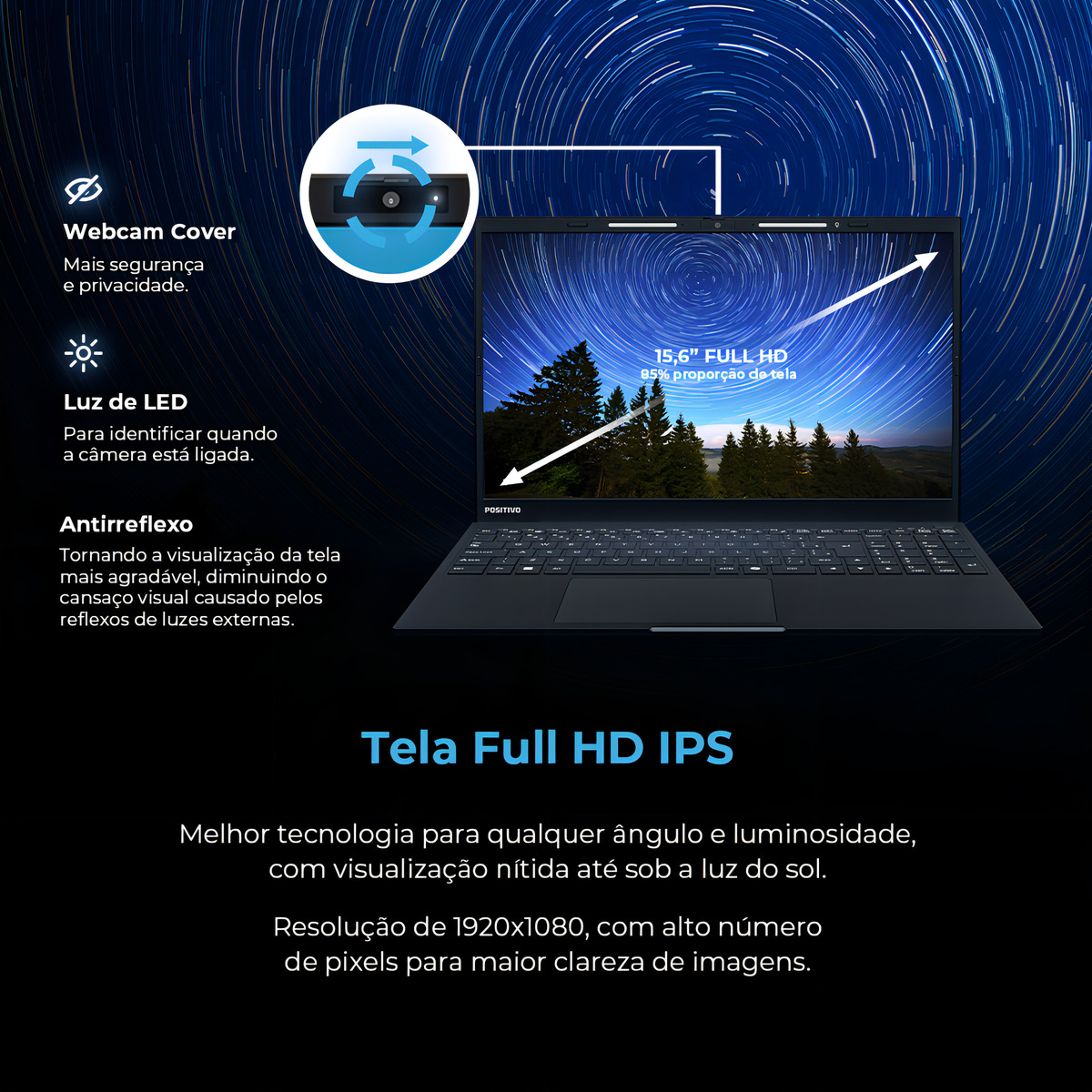 Notebook Positivo Vision i15 Lumina Bar 5