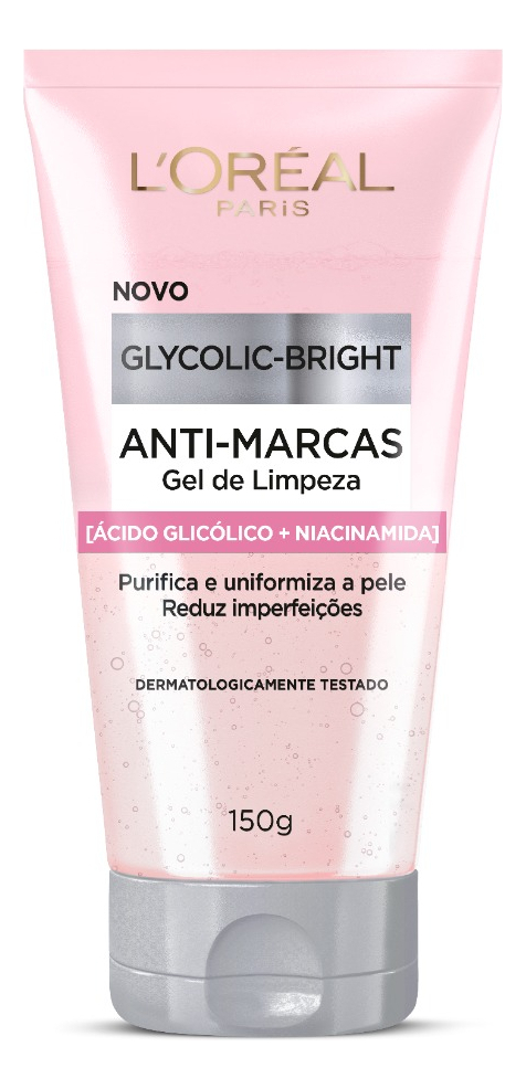 Gel de Limpeza Facial Antimarcas Glycolic Bright 1