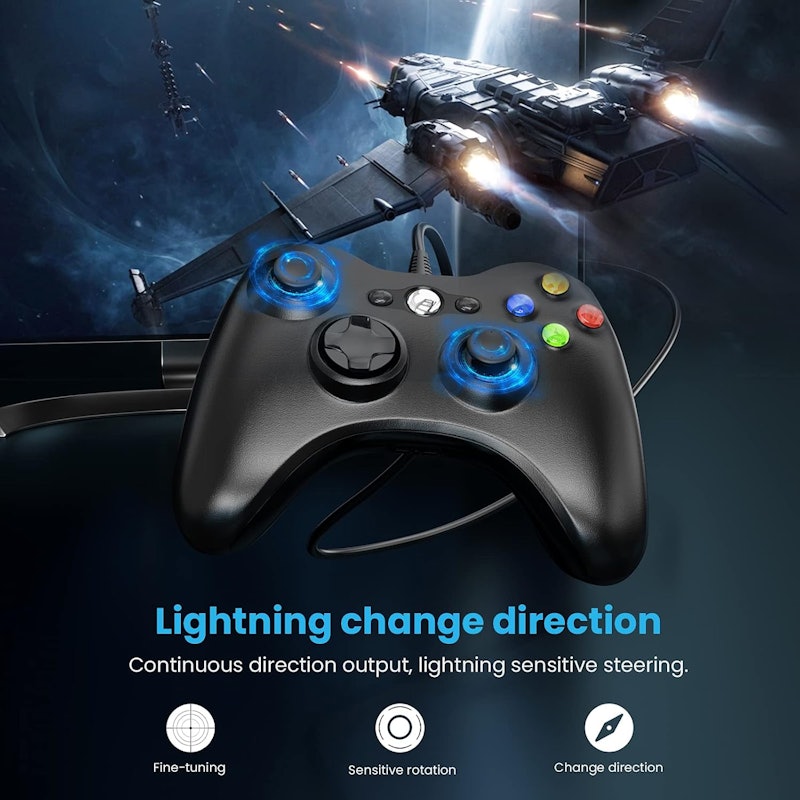Controlador com Fio para Xbox 360 Yaeye 4