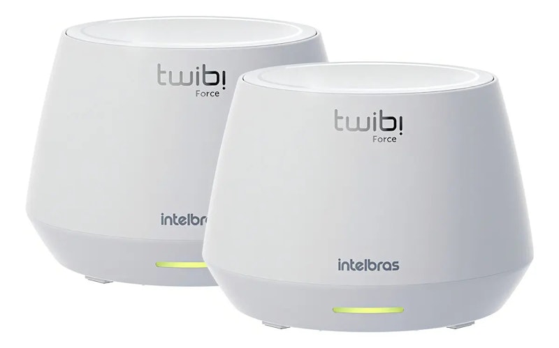 Conjunto Roteador Sem Fio Twibi Force AX Intelbras 1