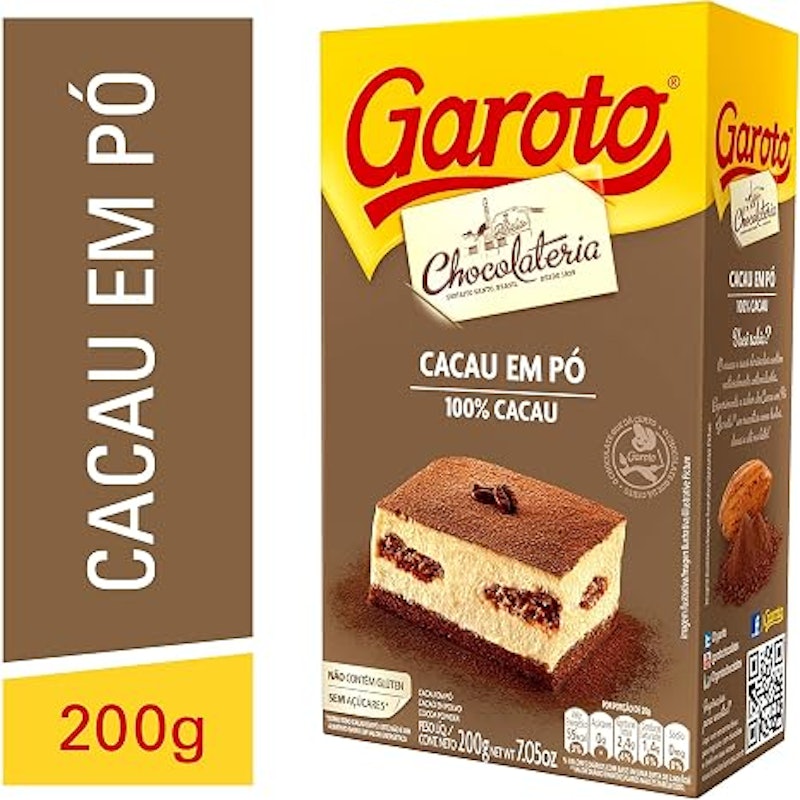 Cacau em Pó Garoto 100% 3