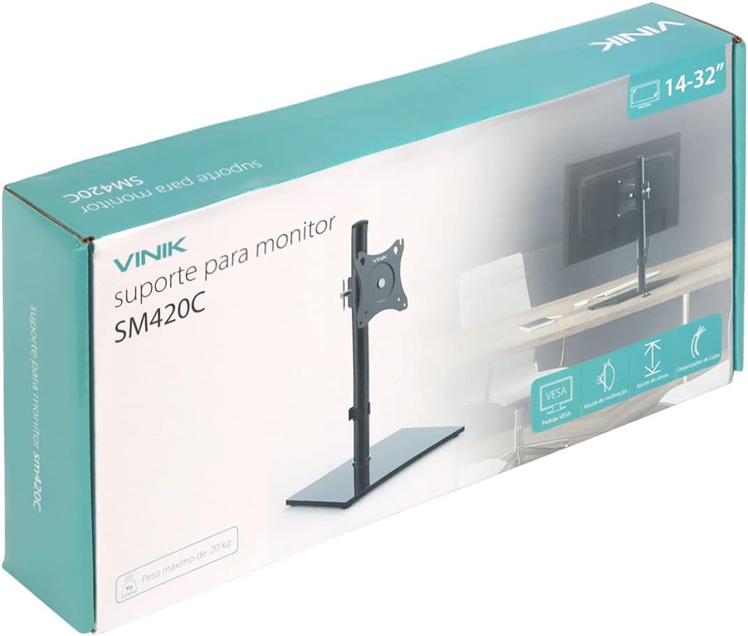 Suporte para Monitor 14" a 32" VESA 100 x 100 Vinik 5