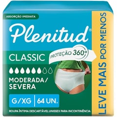 Roupa Íntima Descartável Plenitud® Classic