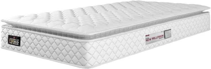 Colchão Solteiro Espuma D33 Pillow Top New Millenium 1