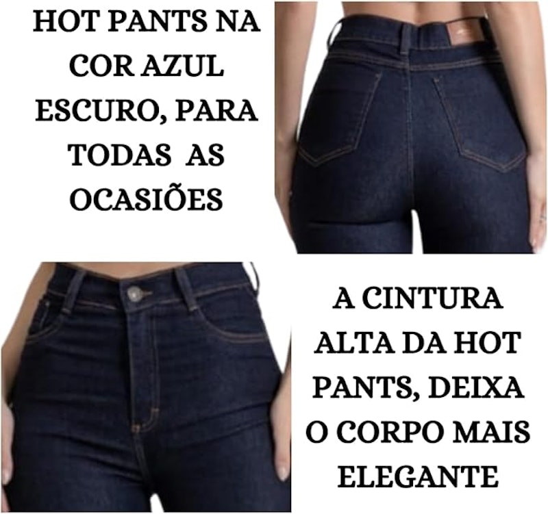Calça Jeans Sawary Hot Pants 3