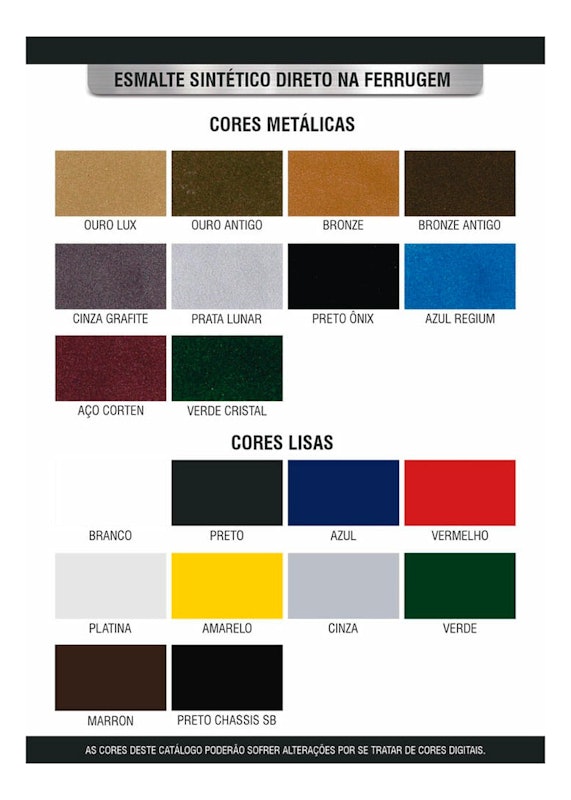 Esmalte Sintético Direto na Ferrugem 4
