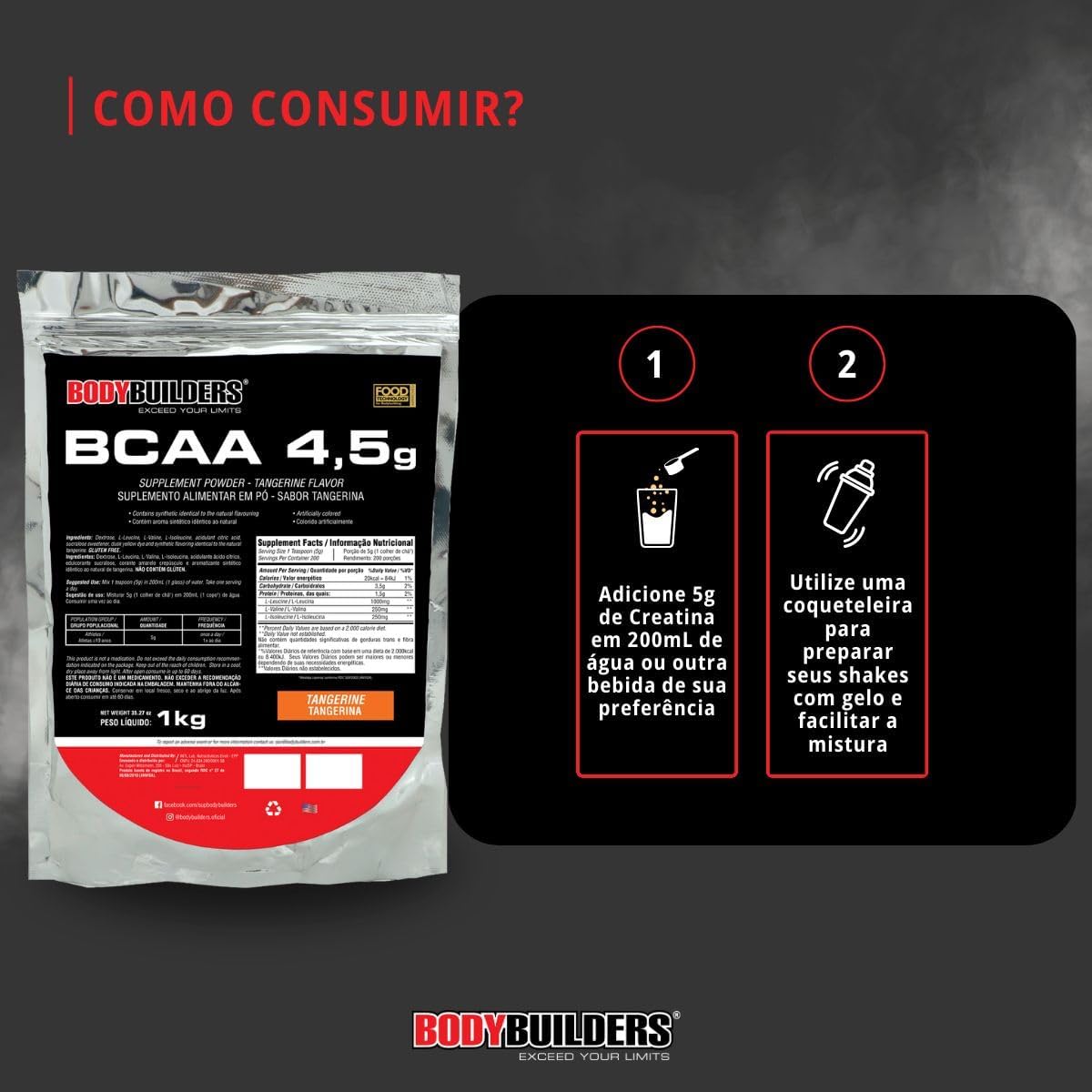 BCAA 4,5 g Bodybuilders 4
