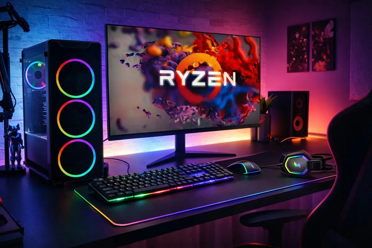 PC Gamer Completo AMD Ryzen 7 5700G 3