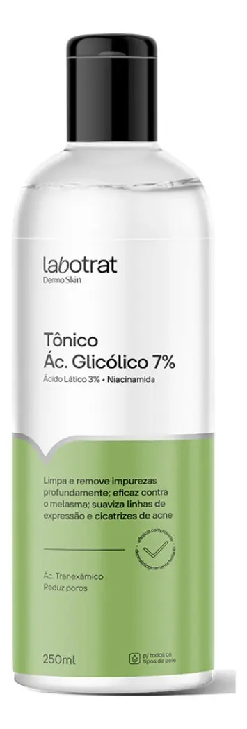 Tônico Facial Ác. Glicolico Dermo Skin Labotrat 1
