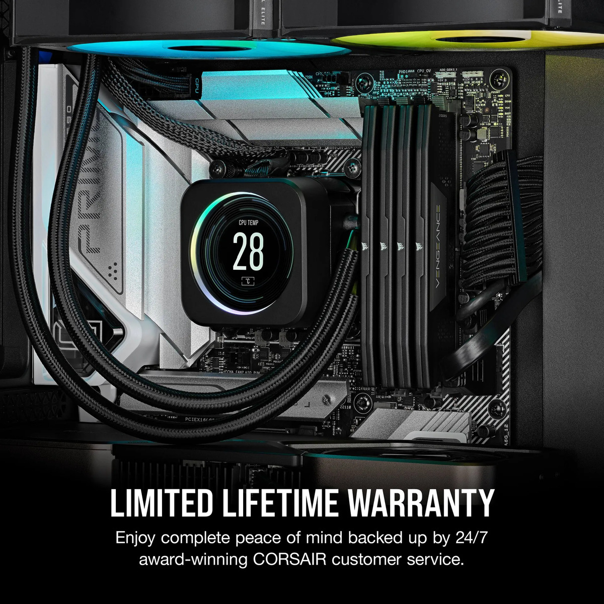 Vengeance 32 GB (2x 16 GB) DDR5 DRAM Up To 4