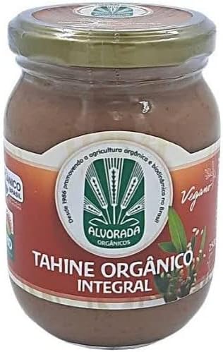 Tahine Integral Orgânico Alvorada 250 g 1