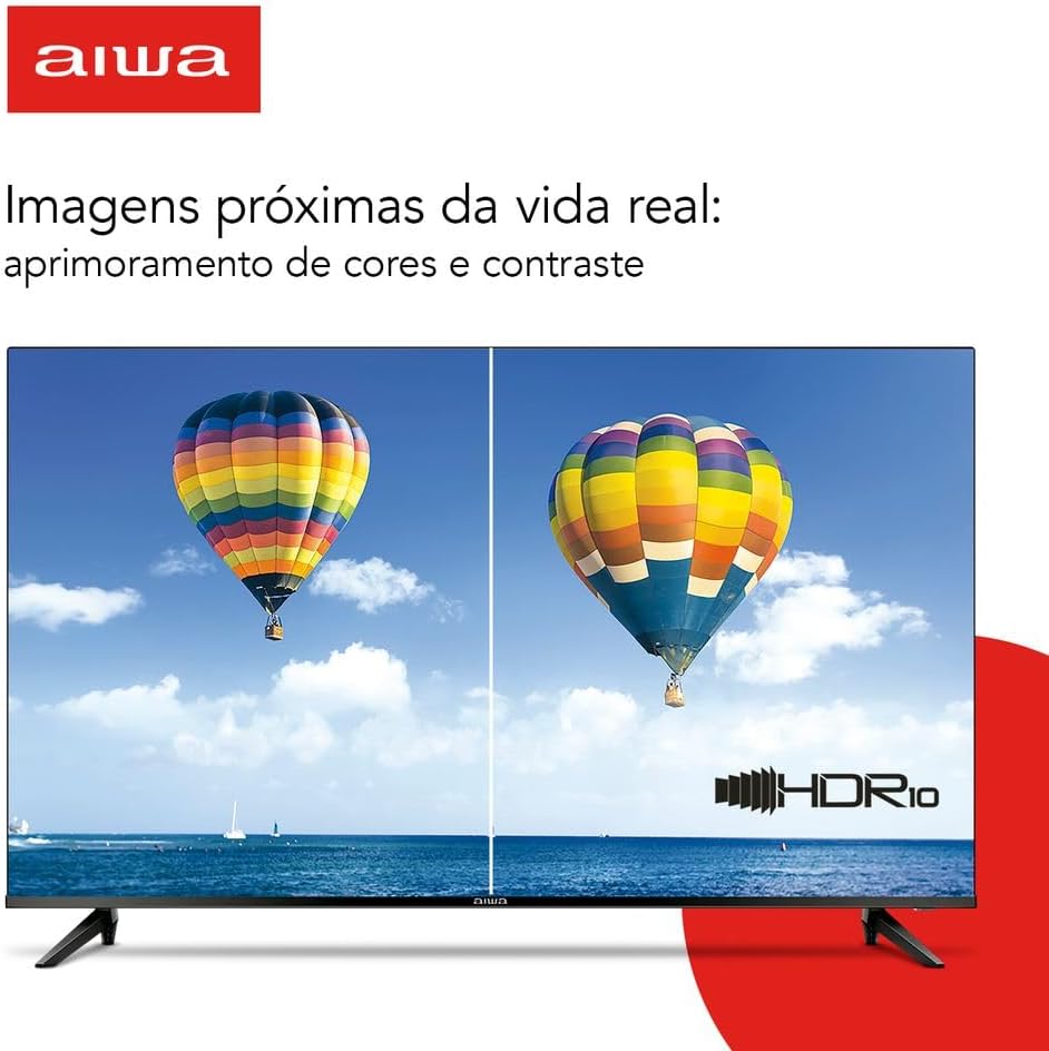 Smart TV AIWA 50” Android 4K Borda Ultrafina 2