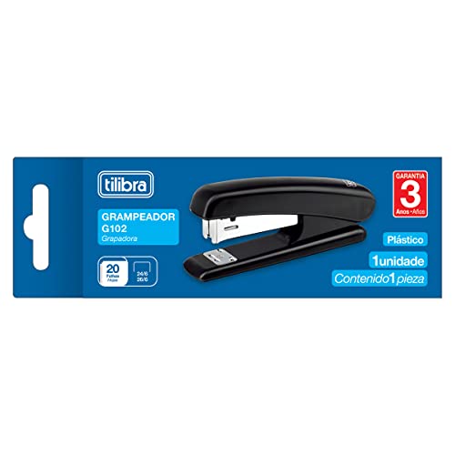 Grampeador 20 Folhas de Mesa 3