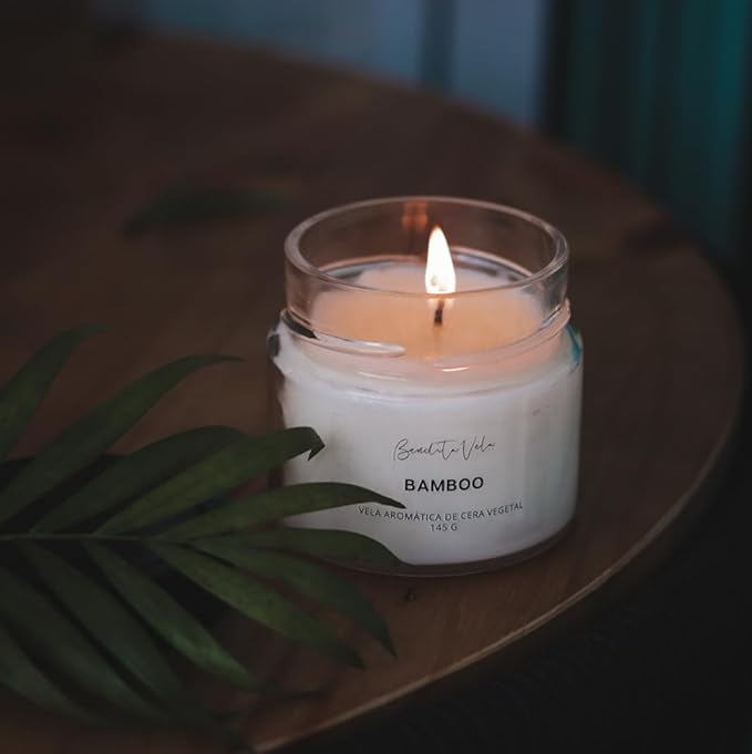 Vela Perfumada Bamboo 145 g + Lata 2
