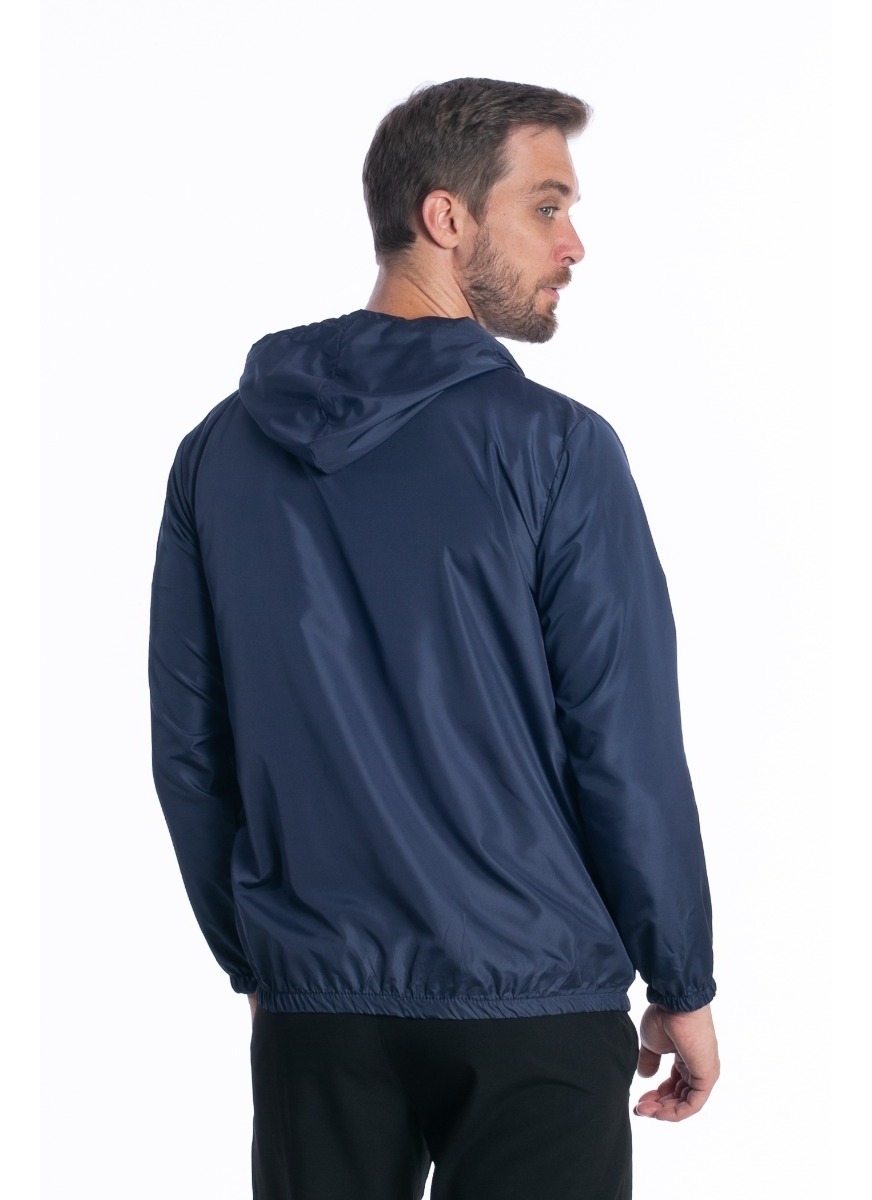 Jaqueta Corta-Vento Impermeável Masculina com Capuz 3