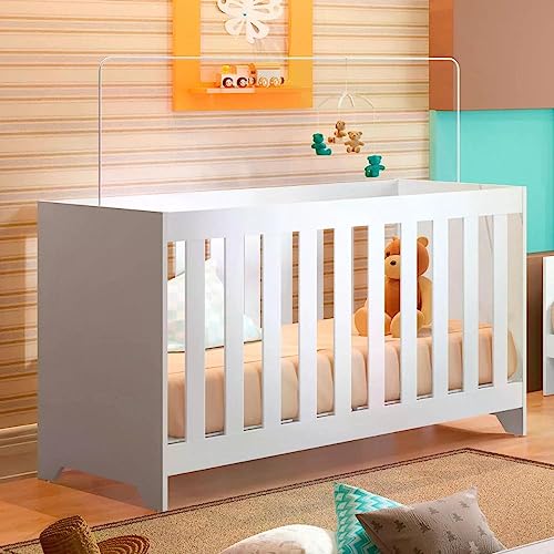 Berço Mini Cama 3 em 1 (Branco) 1