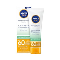 Protetor Solar Nivea Sun Beauty Expert Facial Pele Oleosa