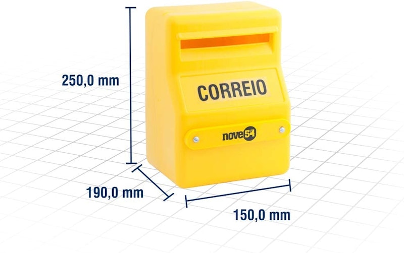 Caixa Plástica para Correspondências 2