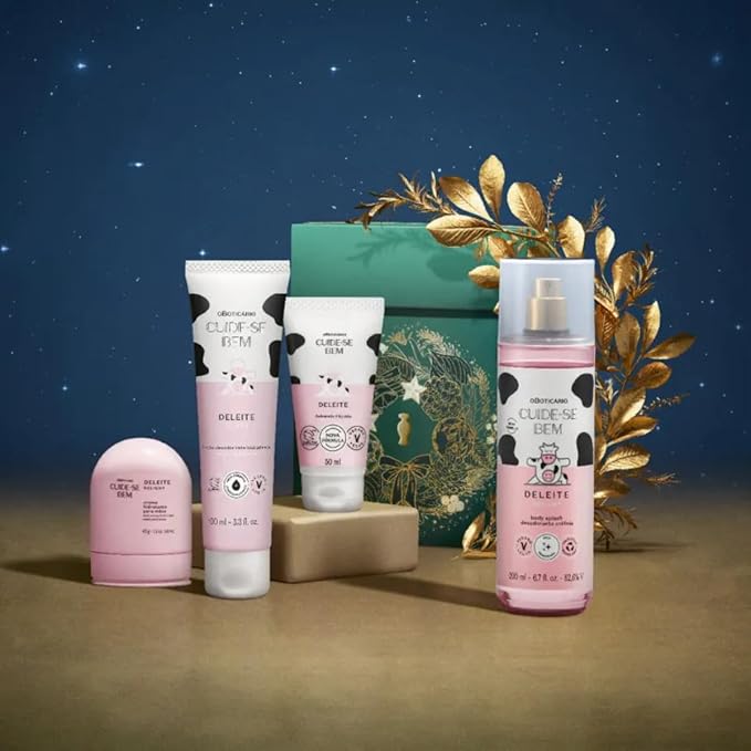 Kit Presente Natal Cuide-Se Bem Deleite 3