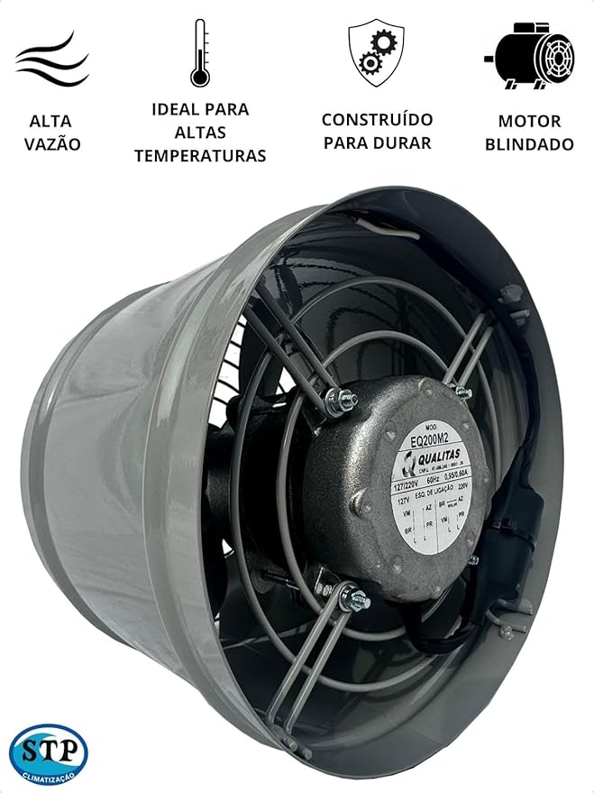 Exaustor 20 cm  2