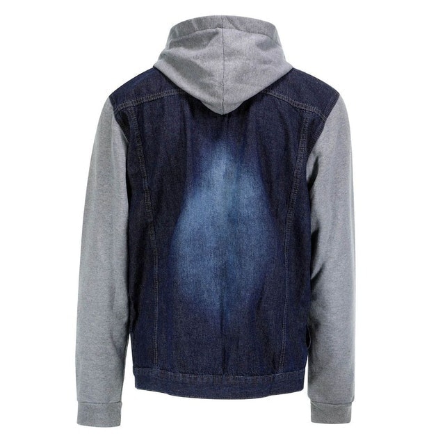 Jaqueta Jeans Masculina com Moletom 3