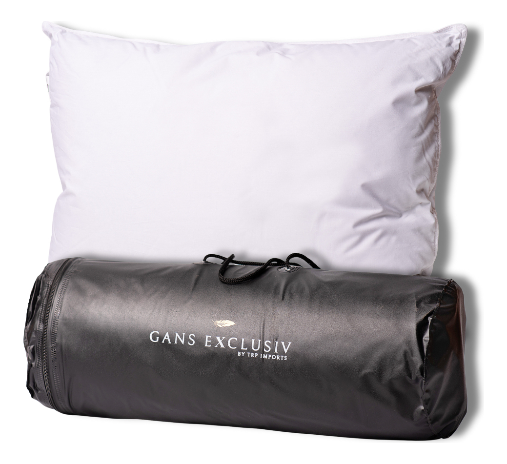 Travesseiro Gans Exclusive Pure 100% Penas de Ganso Europeu 1