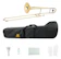 KONIG Trombone de Vara Konig Bb Laqueado Dourado 1