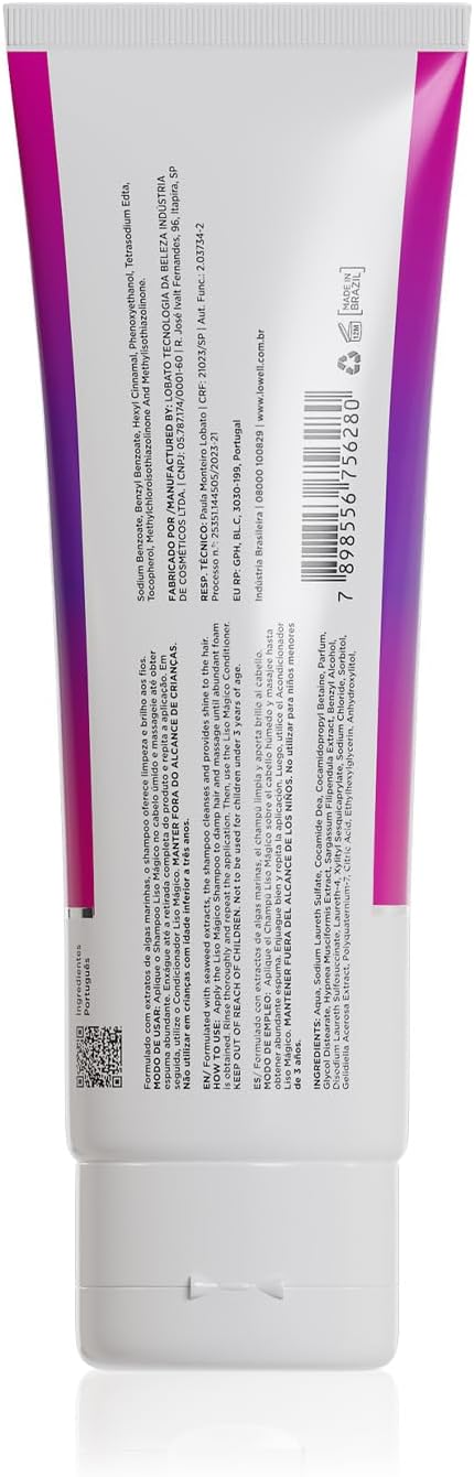 Shampoo Hidratante Liso Mágico 2