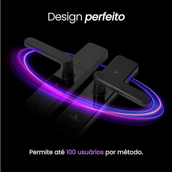 Fechadura Digital Biométrica Wi-Fi Inteligente 5