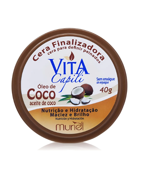 Cera Finalizadora Capilar Óleo de Coco 1