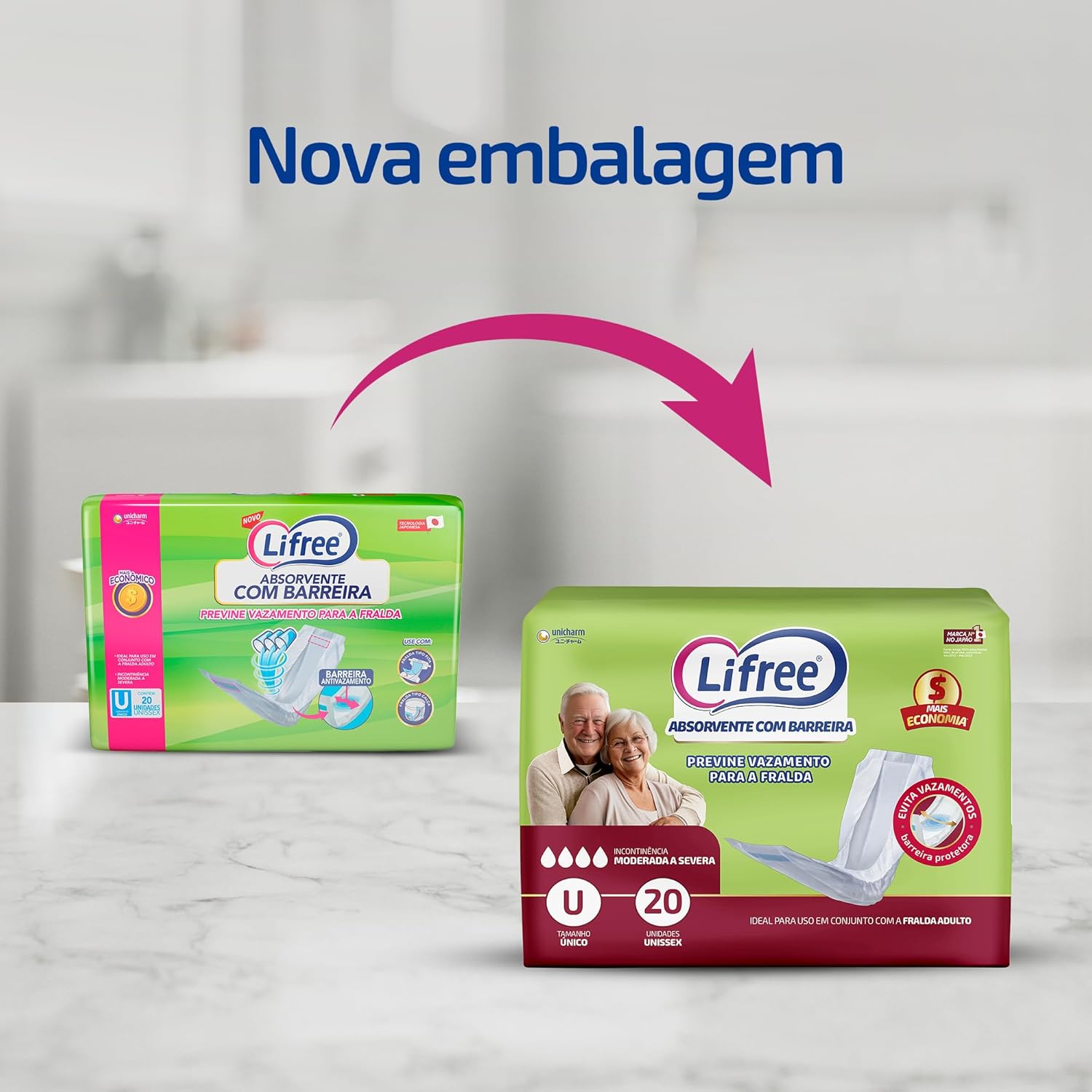 Absorvente para Fralda-Calça 2