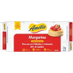 Margarina Folhados & Croissants Amélia 2 kg