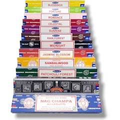 Incenso Satya Nag Champa Aromas Mistos 12 cx
