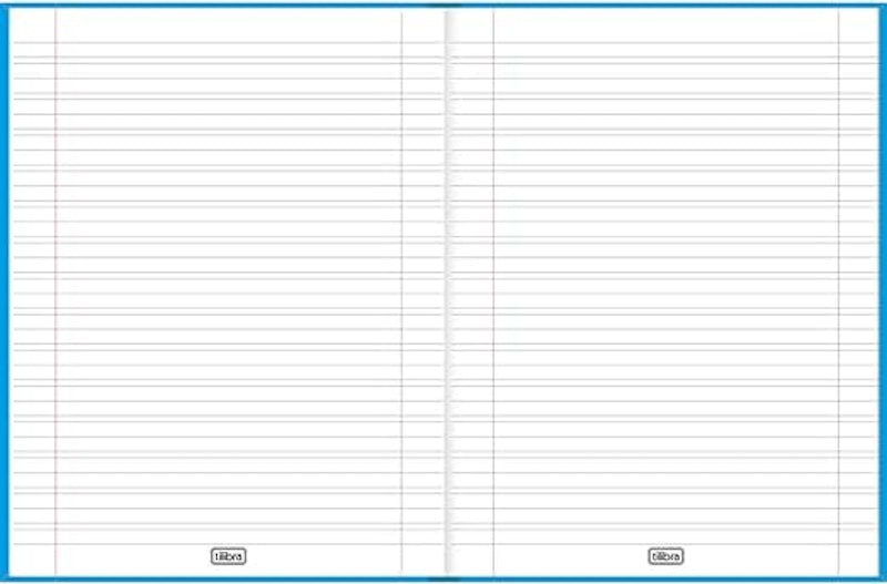 Caderno de Caligrafia Brochura Capa Dura Universitário D+ Azul 2