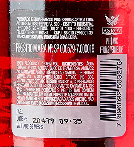 Askov Remix Frutas Vermelhas 3