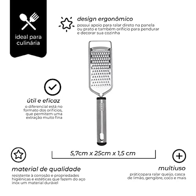 Ralador em Inox Cook Style 4