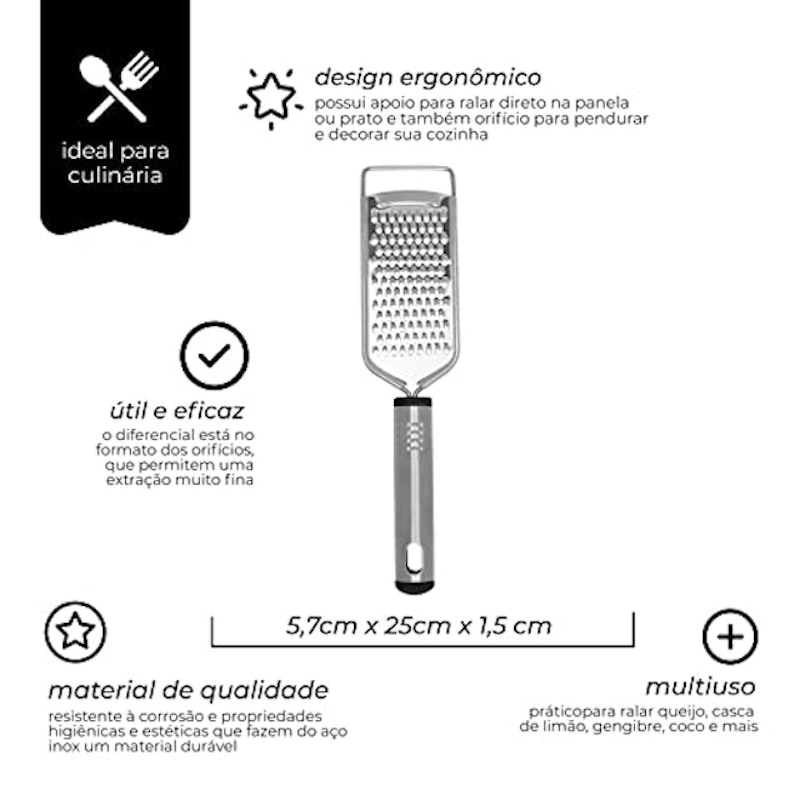 Ralador em Inox Cook Style 4