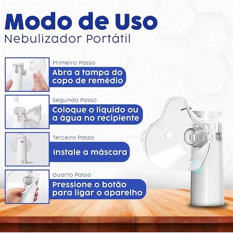 Nebulizador Portátil Ultrassônico 2