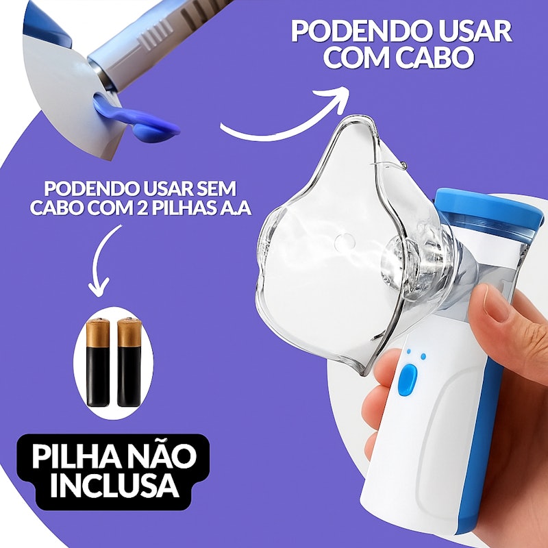 Nebulizador Portátil Ultrassônico 3