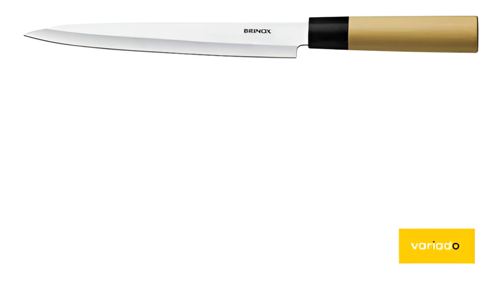 Faca para Sushi e Sashimi Brinox Samurai 8 1/2" Aço Inox 2