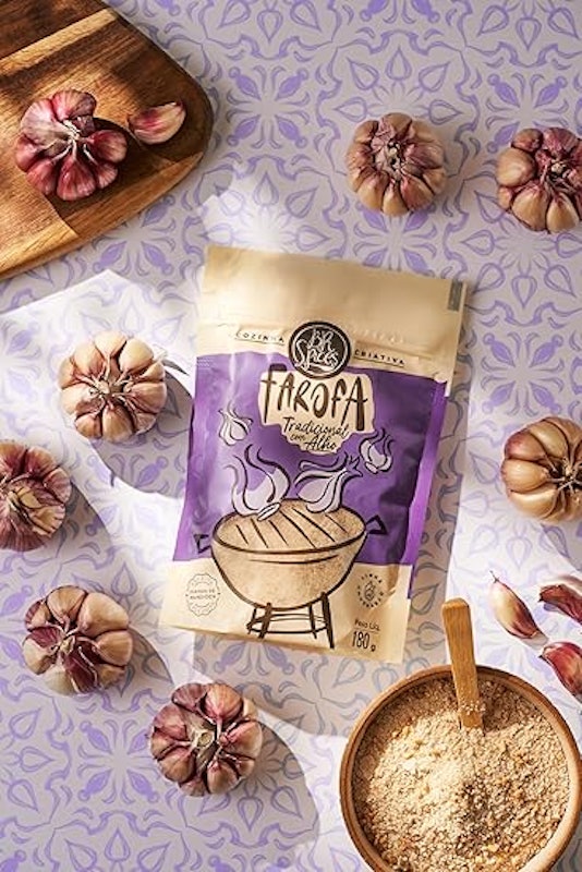 Farofa Tradicional com Alho Br Spices Pouch 2