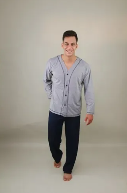 Pijama Masculino Plus Size 2